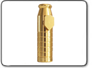 Gold Aluminium Snuff Bullet
